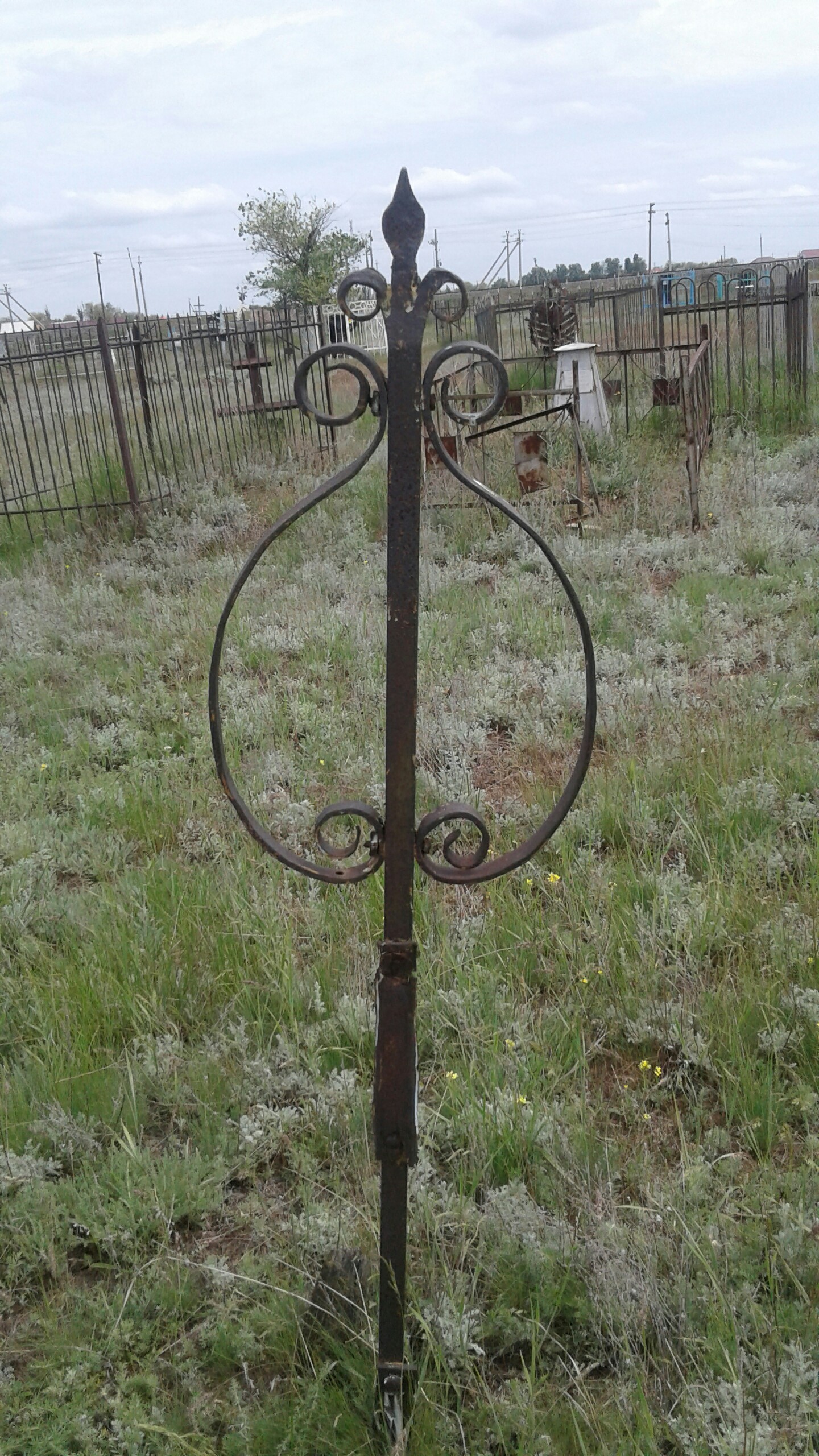 What religious denomination does this headstone belong to? - My, Kazakhstan, Cemetery, Religion