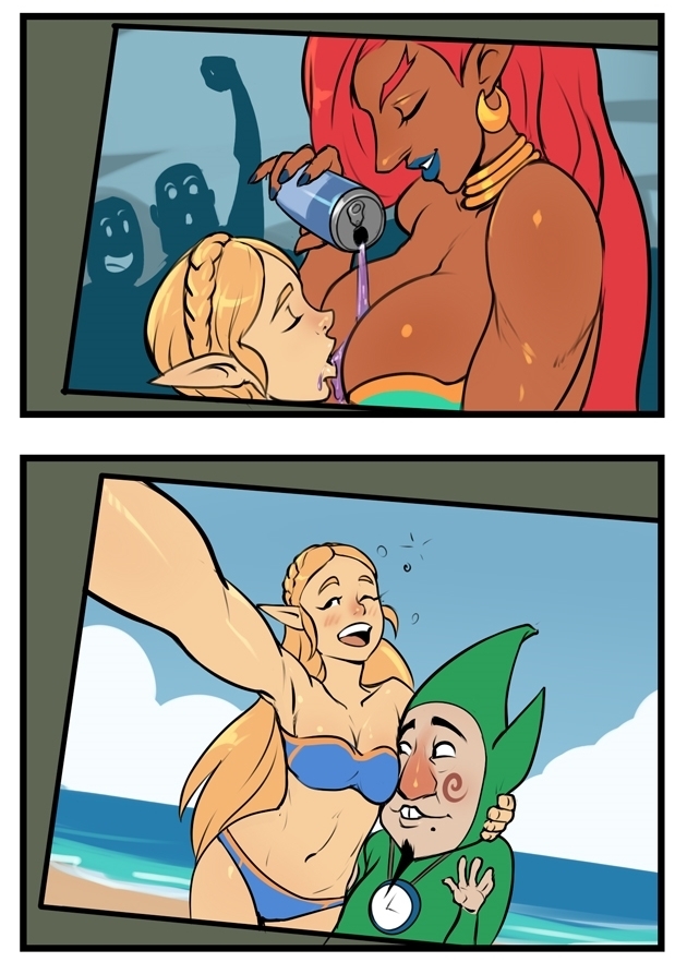 The adventures of Princess Zelda, which were left behind the scenes. - Comics, The legend of zelda, Games, Longpost