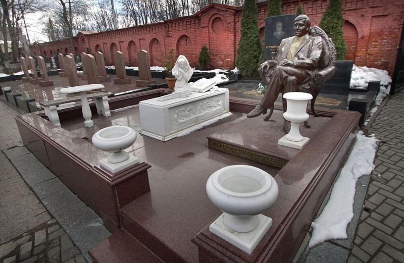 Monuments to the authorities of the 90s in Moscow cemeteries - Cemetery, Monument, Crime, Longpost