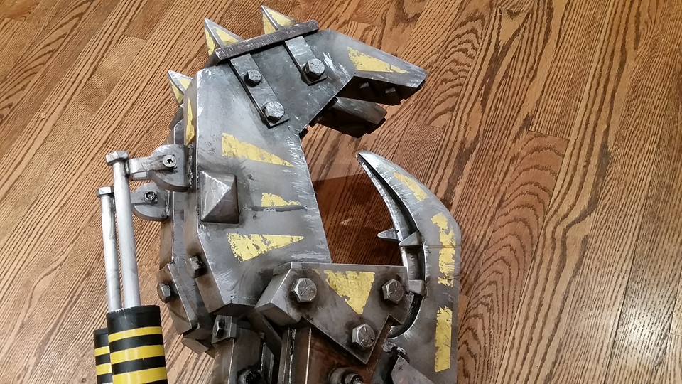 Warboss Force Claw - Warhammer 40k, Wh other, Cosplay, Orcs, Claws, Claws, Laminate, Longpost