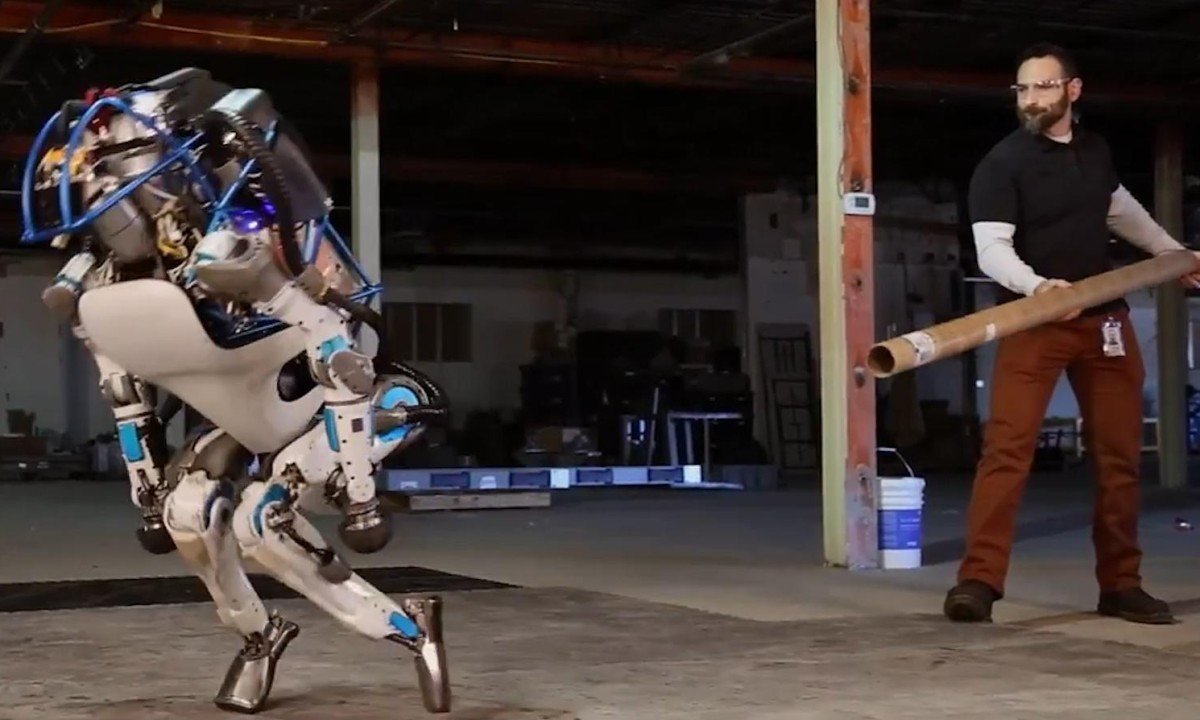 Так вот кто эти ребята из boston dynamics - Моё, Робот, Наказание, Boston Dynamics, Юмор