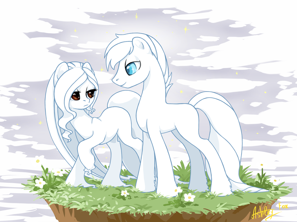 snow white - My little pony, Original character, PonyArt, Ashley Arctic Fox