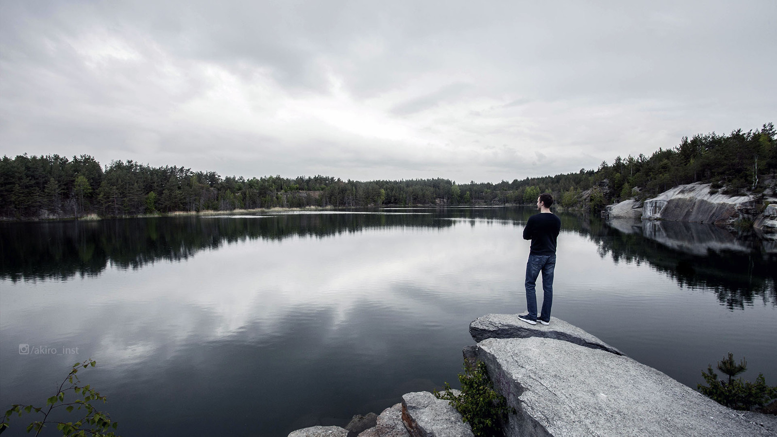 Excursion to an abandoned granite quarry - My, Career, The photo, Nature, Photographer, Korostyshiv, Longpost