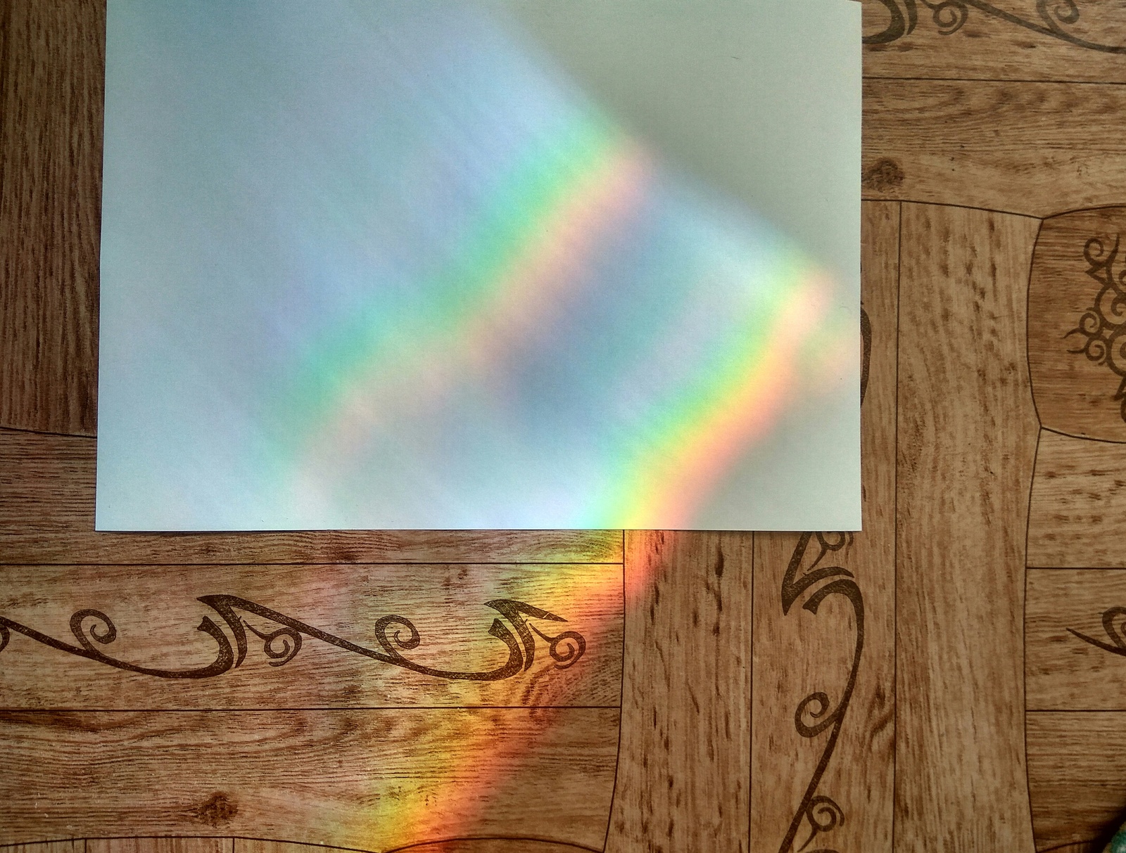 Rainbow - My, Rainbow, Floor, Sun rays