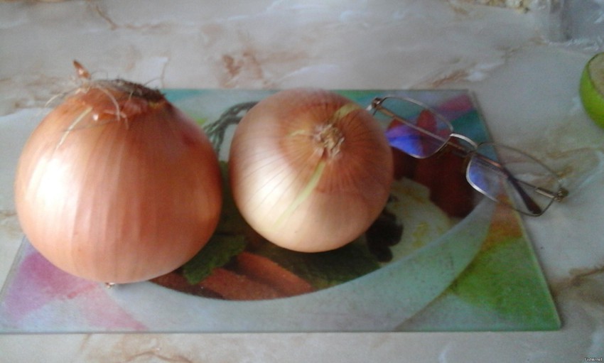 Kilogram of onion - My, Humor, The photo