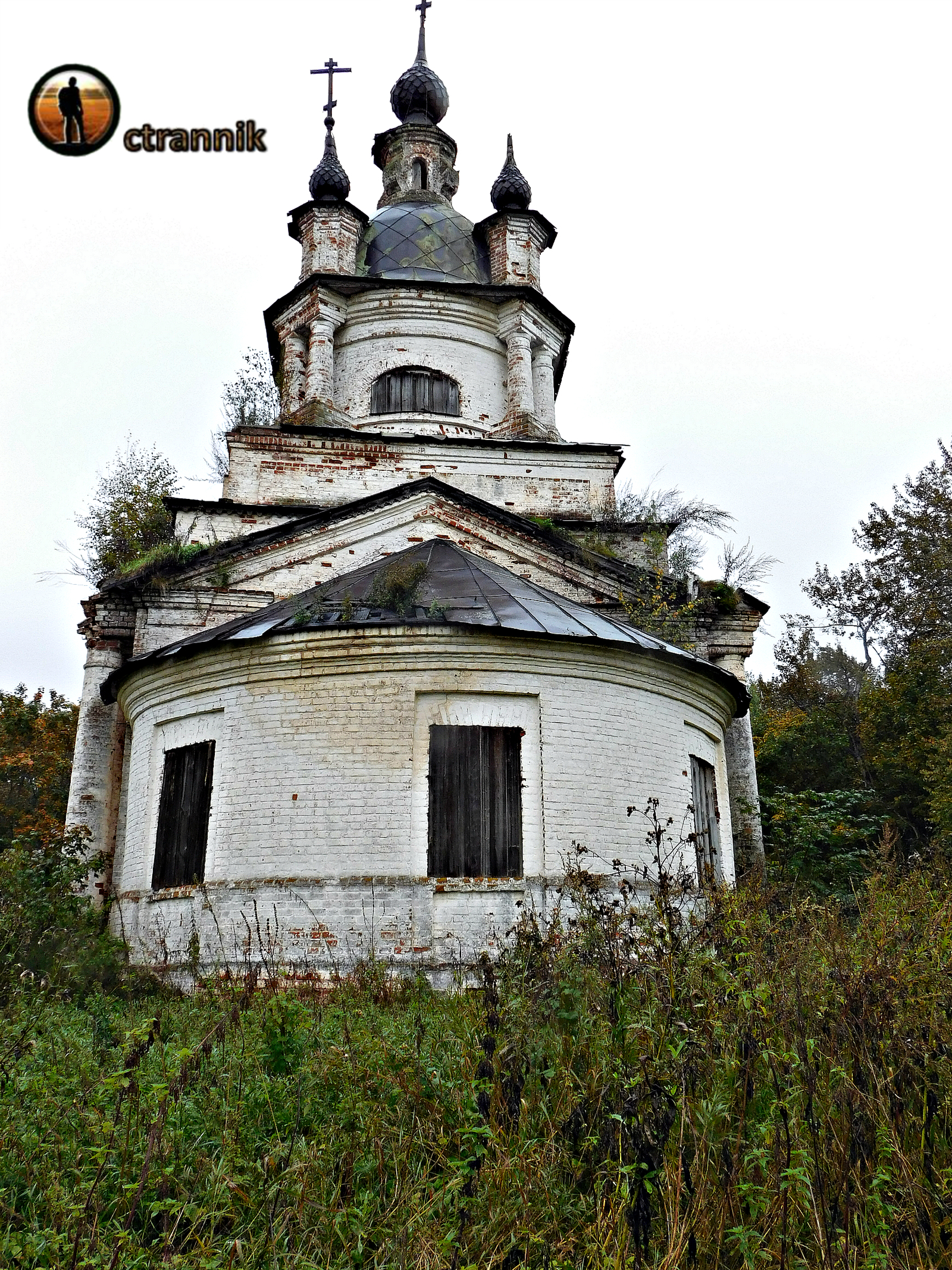 The most beautiful, forgotten temple. - My, Abandoned villages, Temple, Travels, , Youtube channels, Abandoned, Instrument search, Longpost