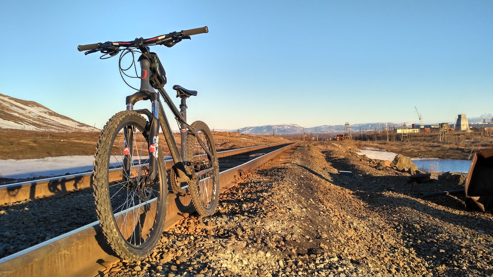 На Скалистый.. - Моё, Mtb, Норильск, Талнах, Скалистый, Norco