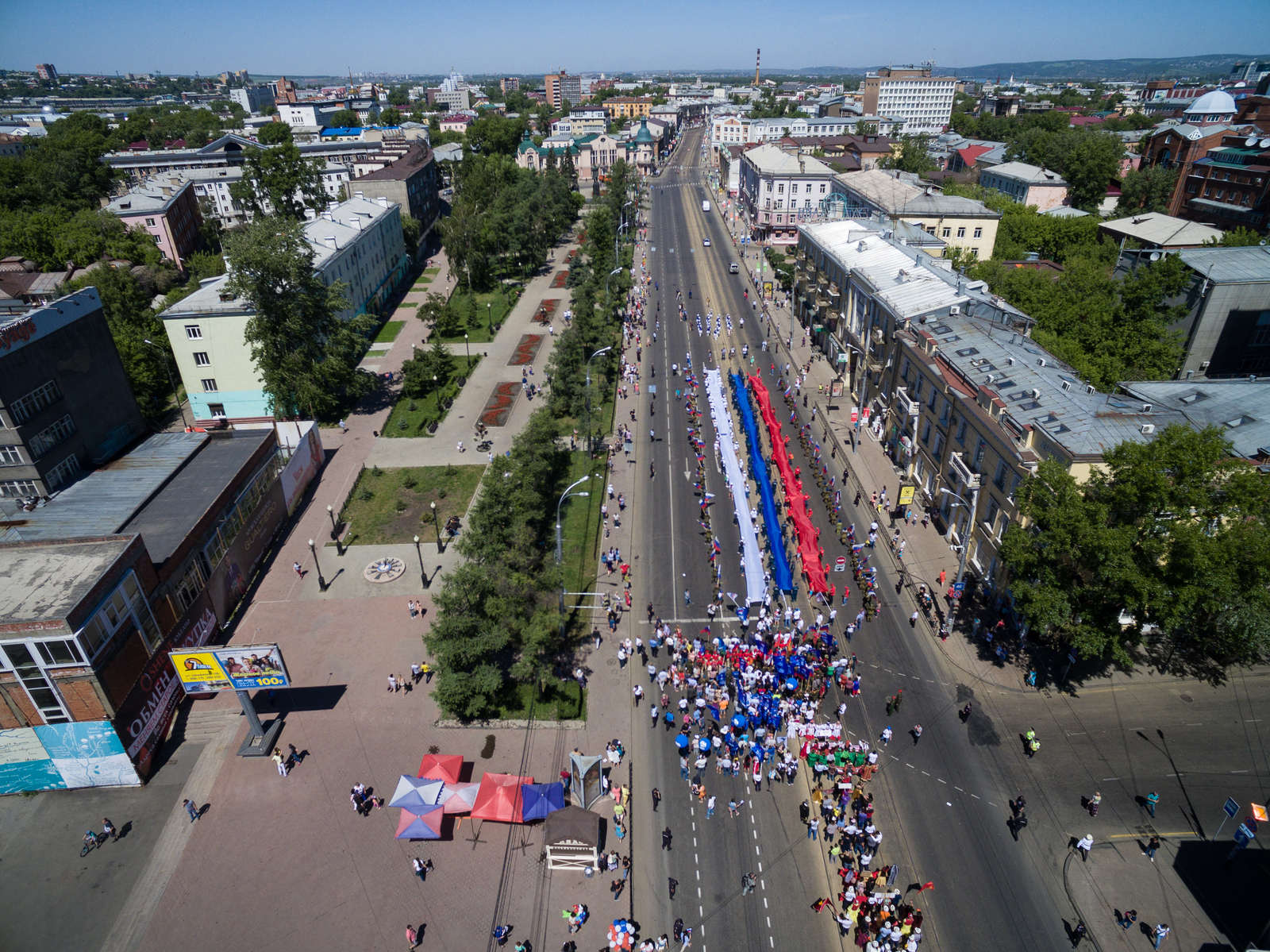 Irkutsk from the air - My, Quadcopter, Flight, Irkutsk, DJI Phantom, Longpost