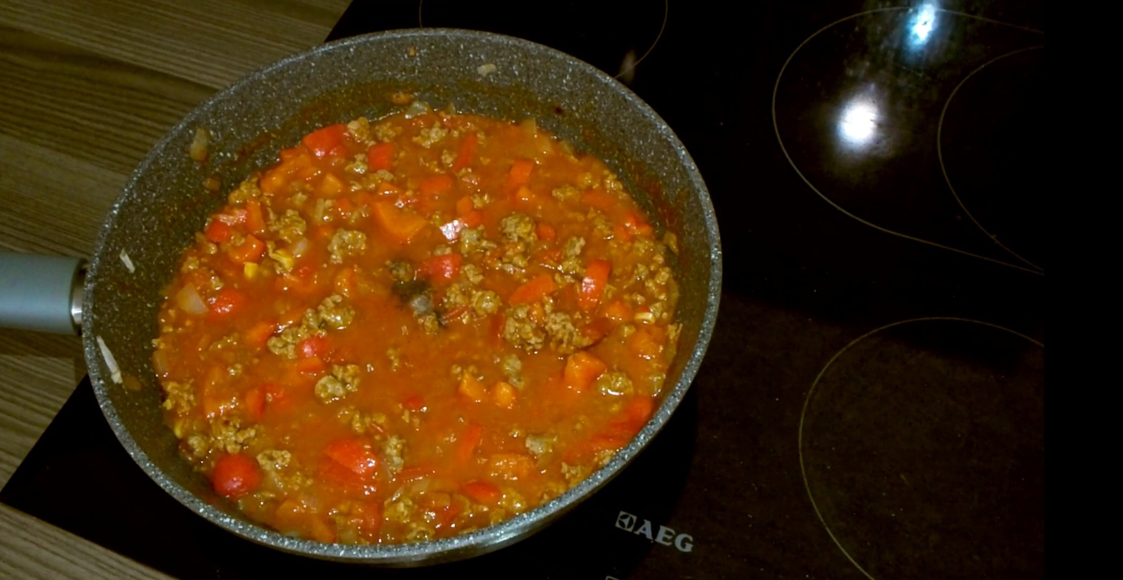 Budget Burger Sloppy Joe (Sloppy Joe). - My, Longpost, Video recipe, Recipe, Photorecept, Cooking, Food, Burger, Video