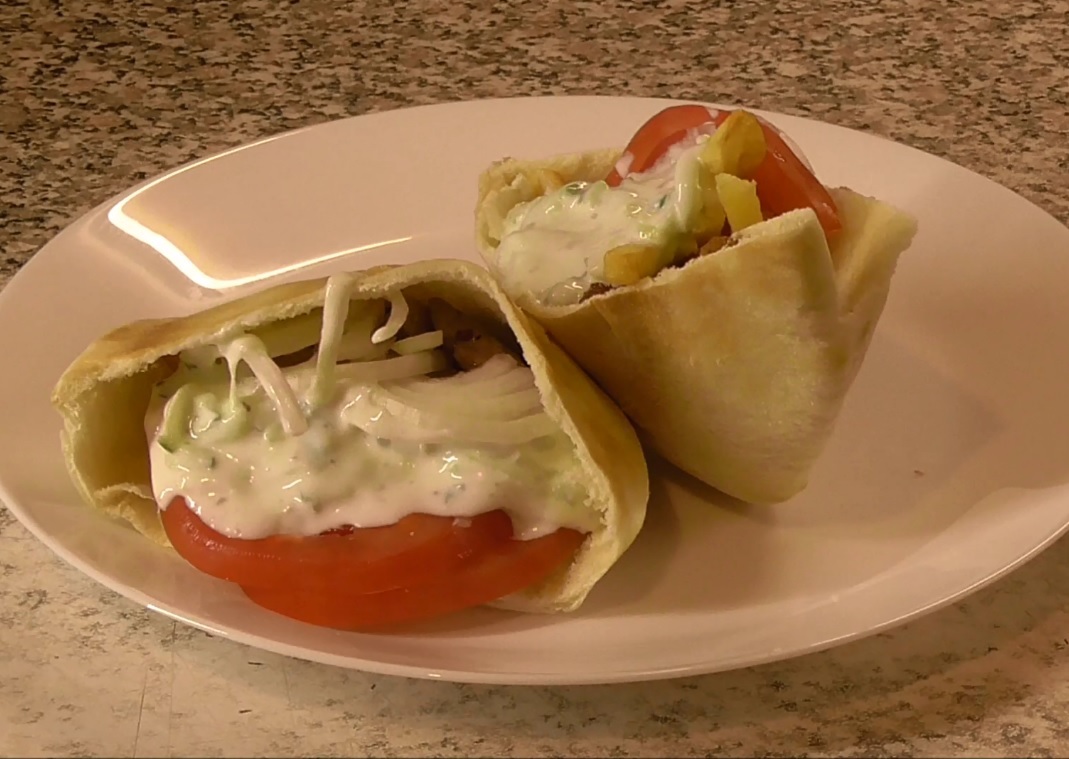 Gyros, Greek shawarma. Fast, delicious, divine! - My, Food, Recipe, Shawarma, Cook at home, Cooking, Spices, Video, Longpost