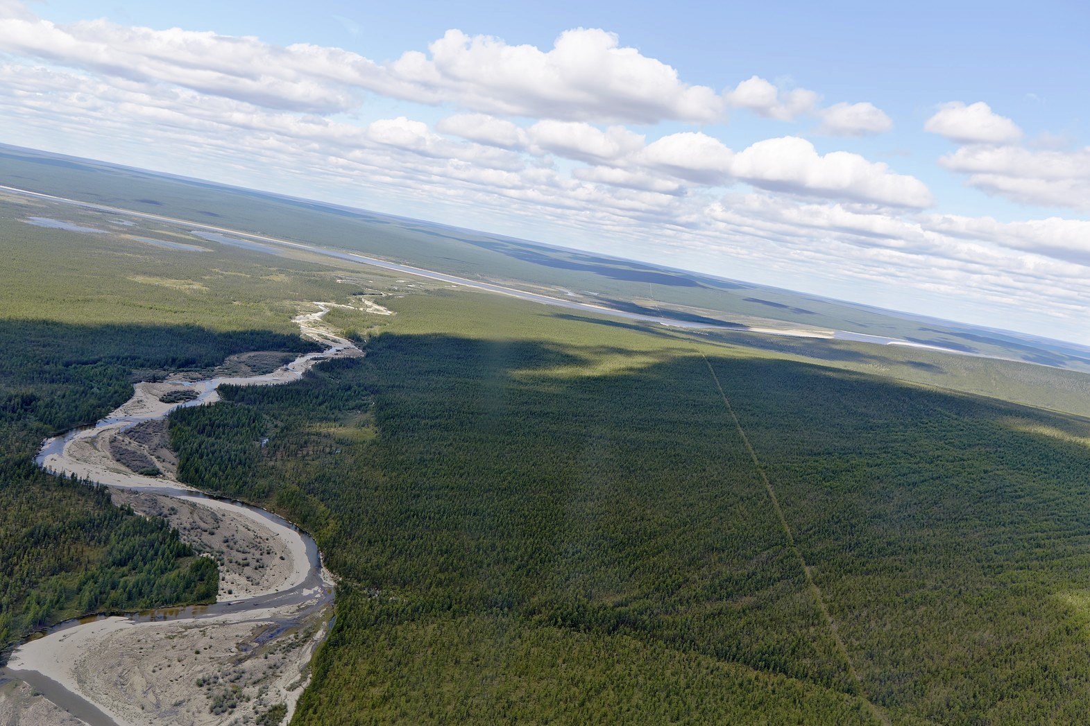 Road to Olenyok - Yakutia, The nature of Russia, Helicopter, , The photo, Longpost