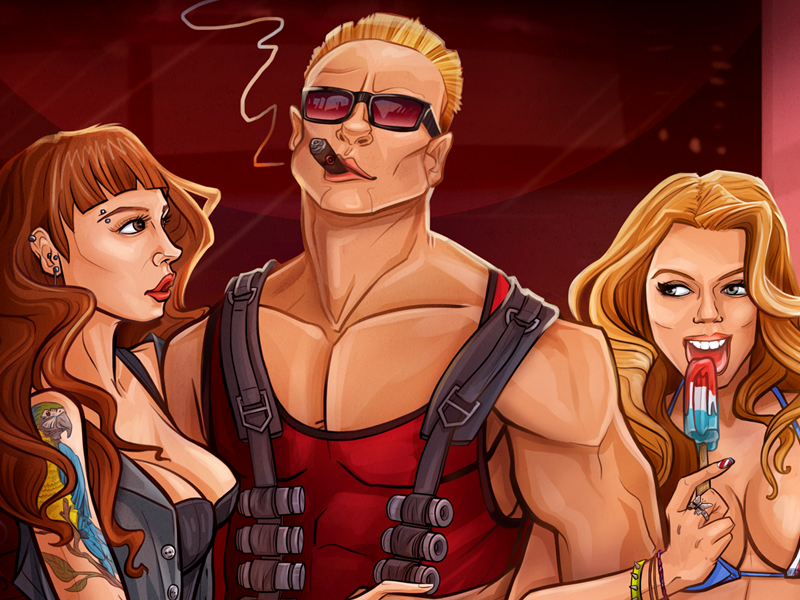 Duke Nukem in MOVIE! - Games, Movies, Duke Nukem 3D, Screen adaptation, Playstation, Retro