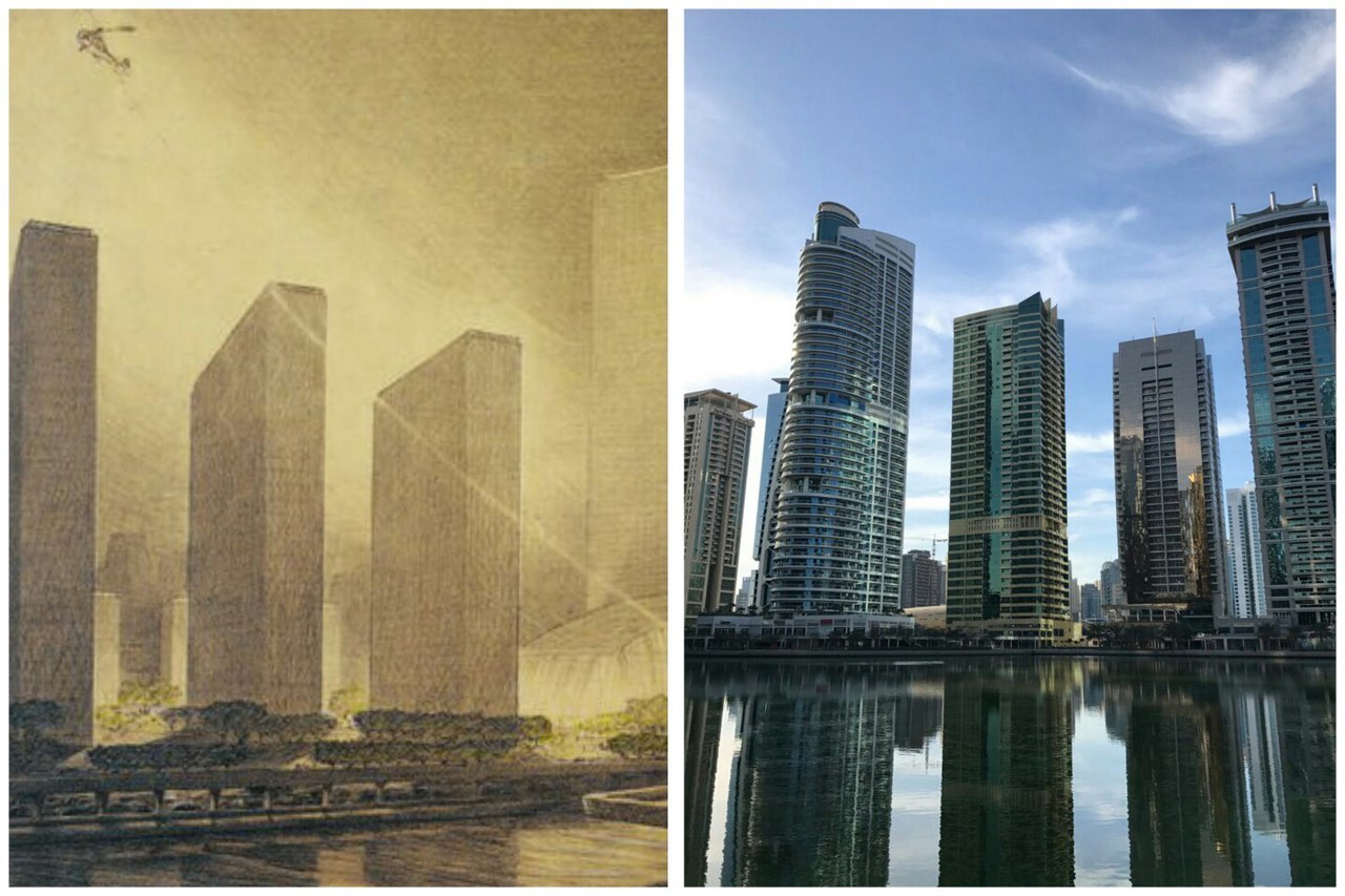 Dubai VS Retrofuturism - My, Dubai, Retrofuturism, A selection, Myths and reality, Longpost