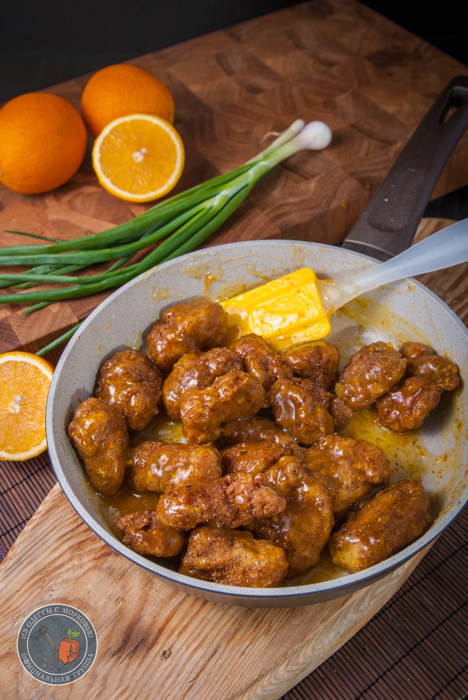 Nuggets in orange sauce. - My, From Odessa with carrots, Cooking, Food, Recipe, Longpost, Friday tag is mine