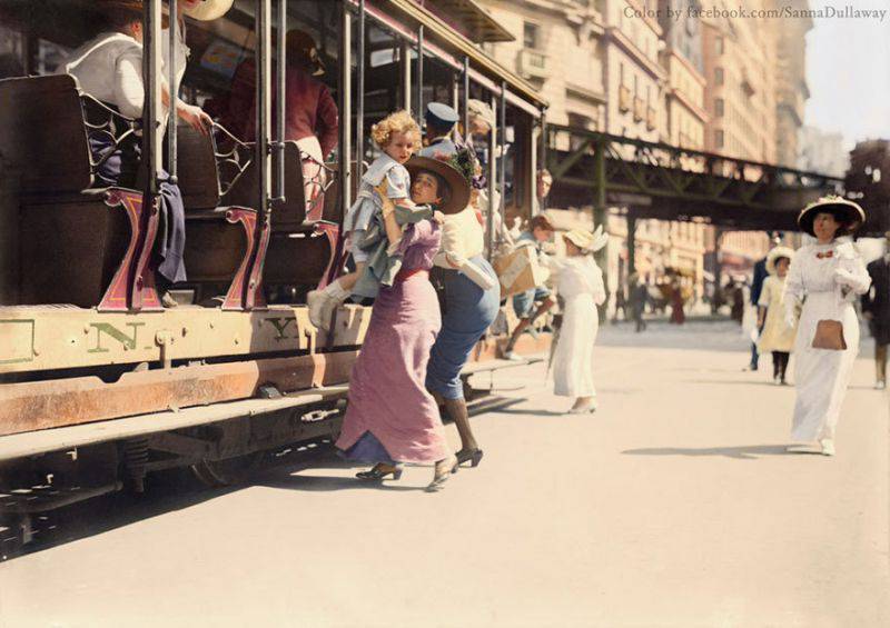 История в цвете - Фотография, Ретро, Прошлое, 20 век, Подборка, Интересное, Колоризация, Длиннопост