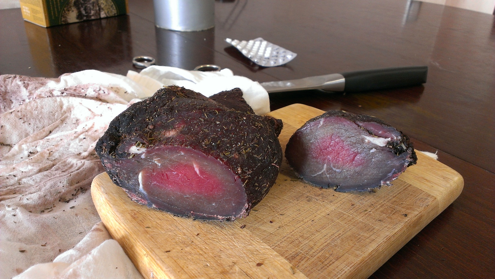 A little more bresaola - My, Bresaola, Meat, Recipe, Longpost