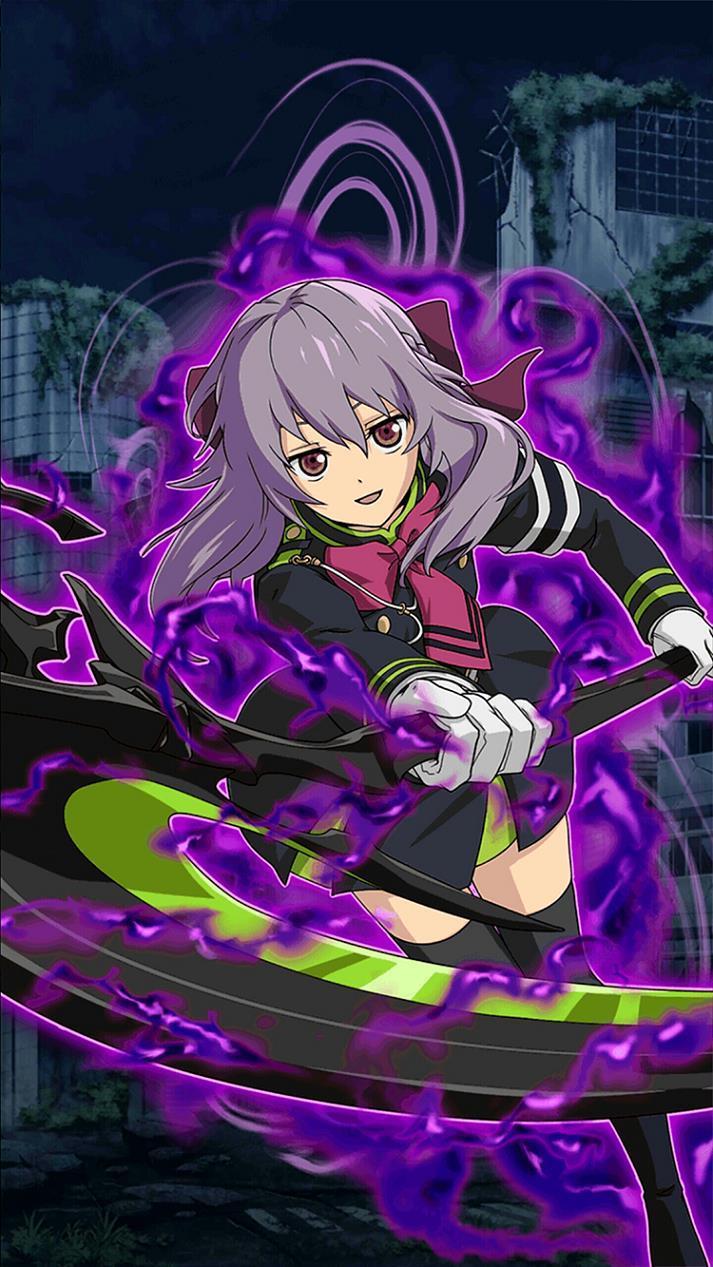 Hiiragi Shinoa - , Owari no seraph, Anime, Anime art, Longpost