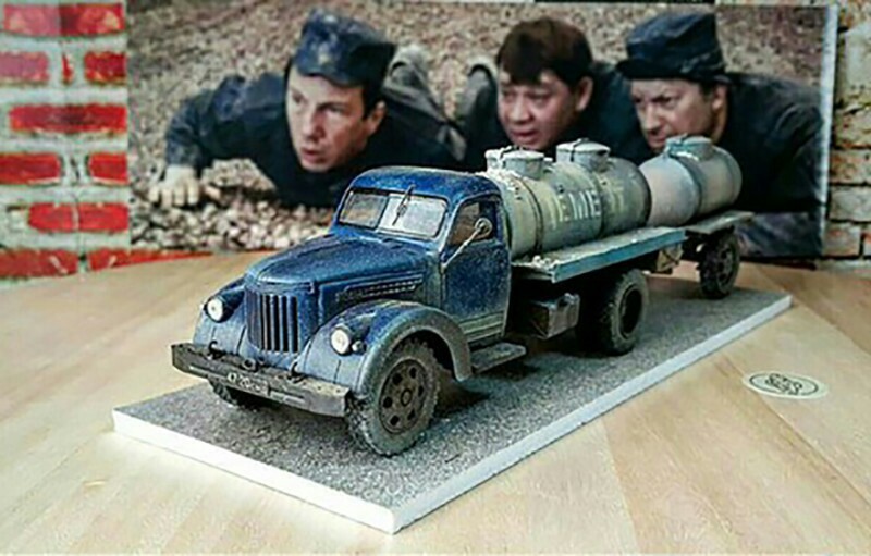 Why was cement mortar transported in milk trucks. - Kinolyap, Soviet cinema