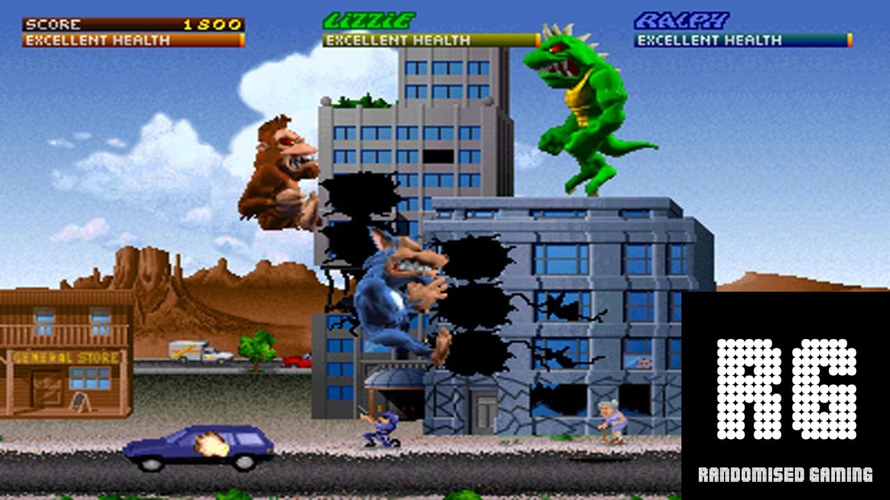 Rampage World Tour - There will be a movie! - Rampage, Dwayne Johnson, Movies, Games, Screen adaptation, Retro, Playstation, Longpost
