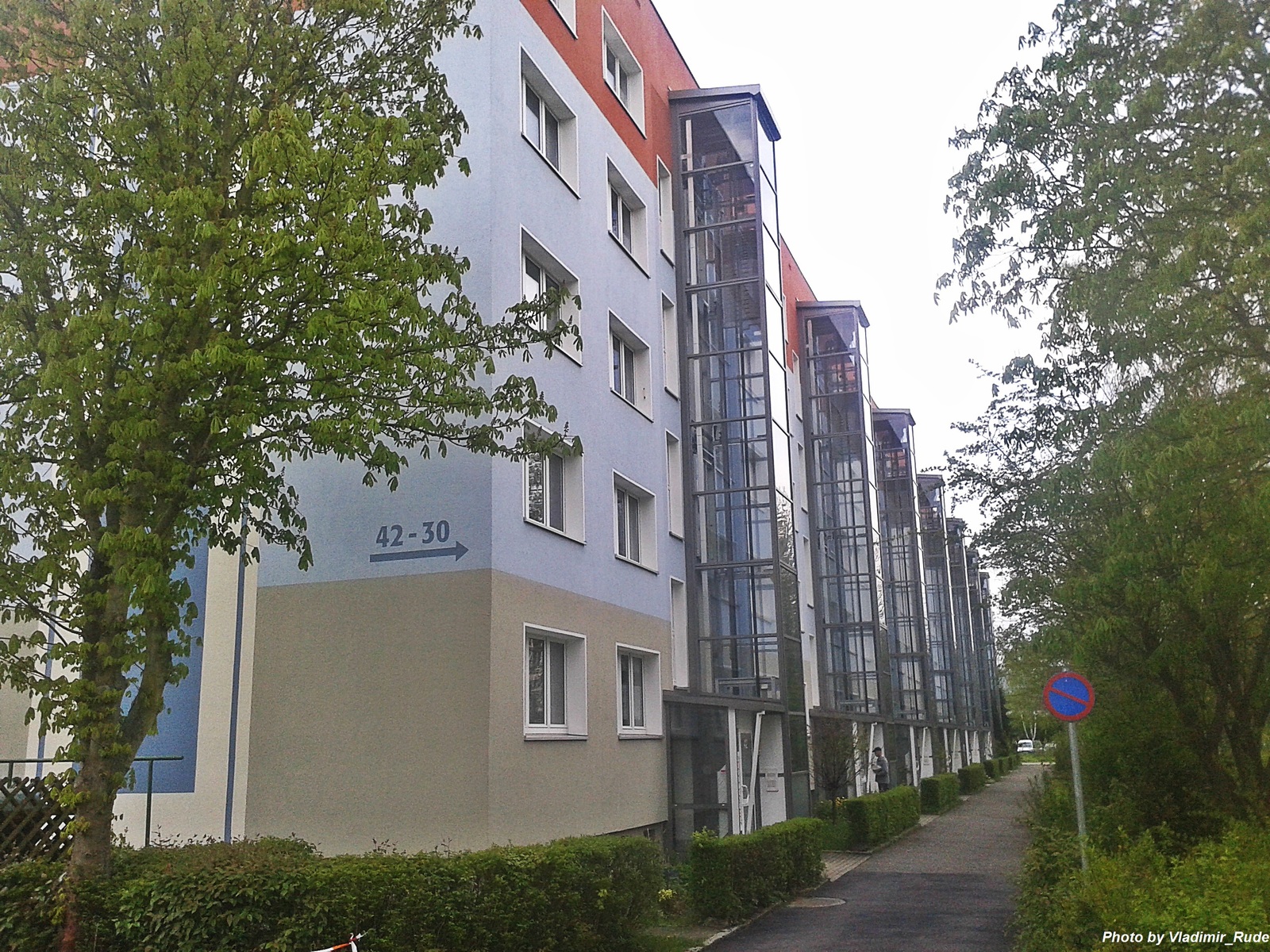 Notes on Germany #9: Beautification of residential areas 2 - My, Germany, Beautification, Bike path, House, Longpost