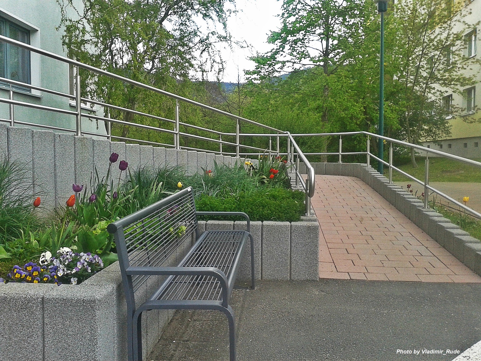 Notes on Germany #9: Beautification of residential areas 2 - My, Germany, Beautification, Bike path, House, Longpost