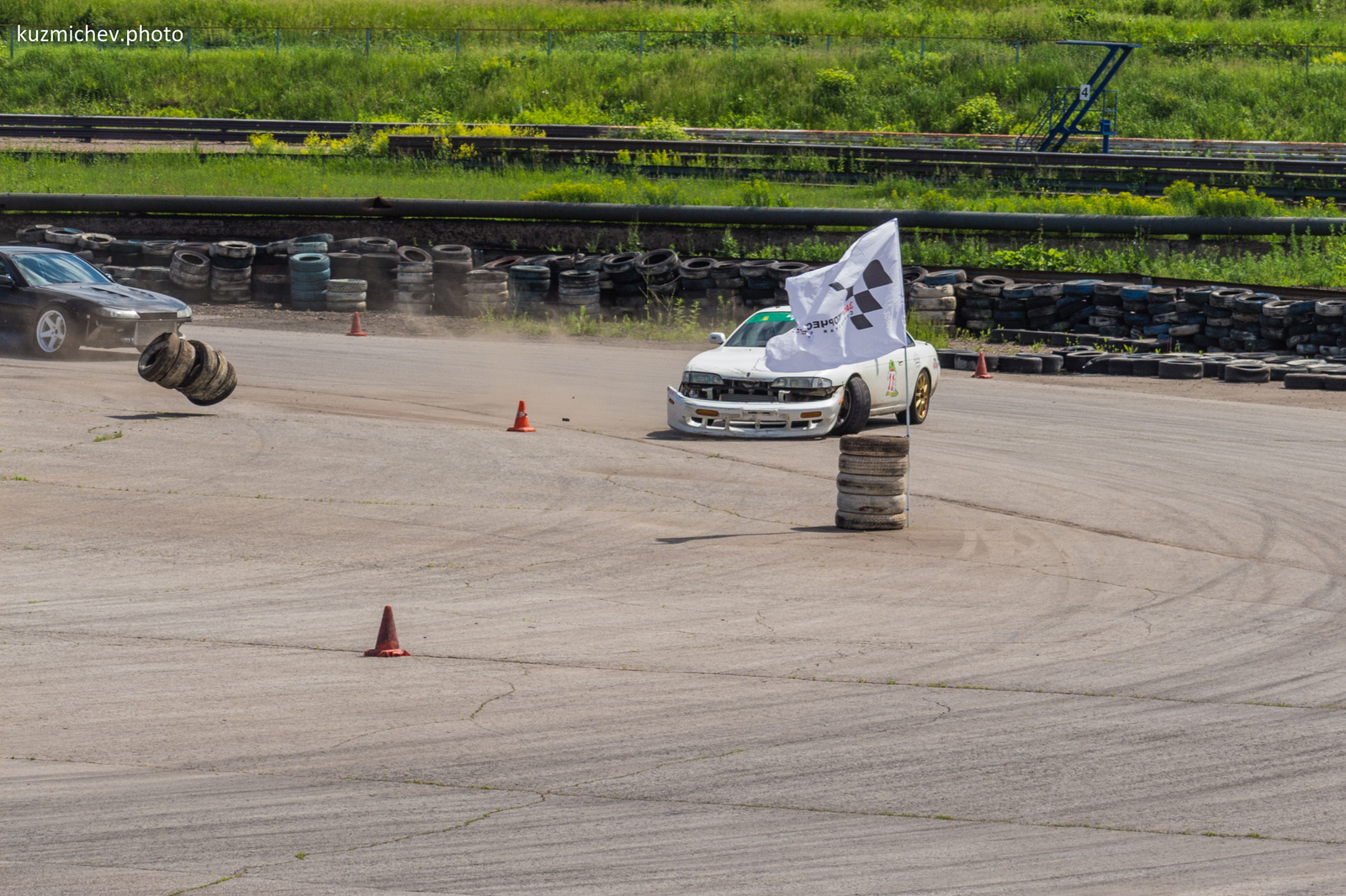 Drifting in Togliatti at the Exhibition and Convention Center - My, The photo, Canon, Canon 650d, 18-135, Drift, Car, Race