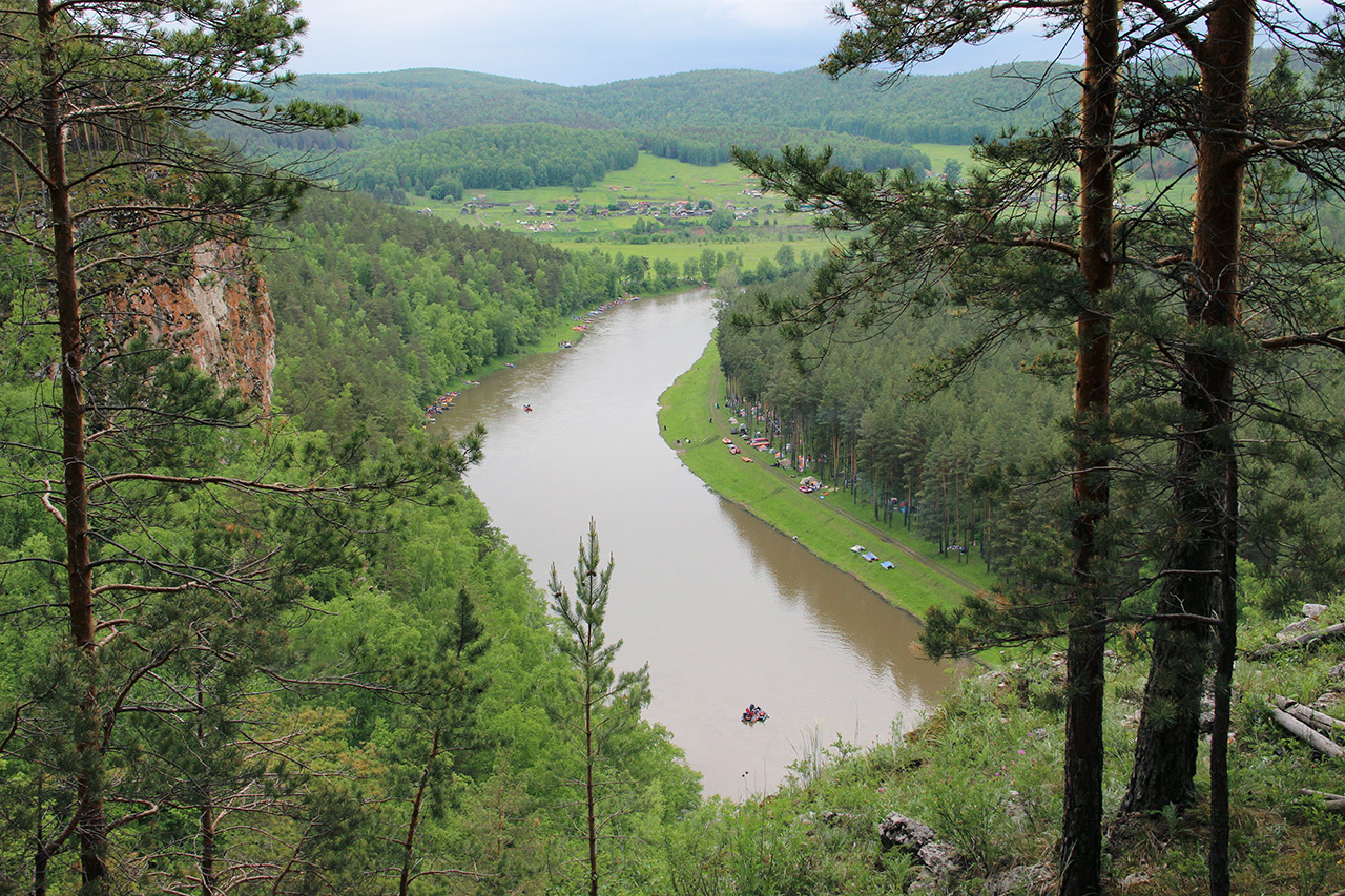 As we celebrated the Day of Russia. - My, Russia Day, Tourism, Alloy, River, River Ai, Ural, Holidays, The photo, Longpost