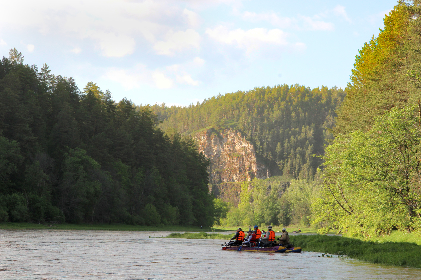 As we celebrated the Day of Russia. - My, Russia Day, Tourism, Alloy, River, River Ai, Ural, Holidays, The photo, Longpost