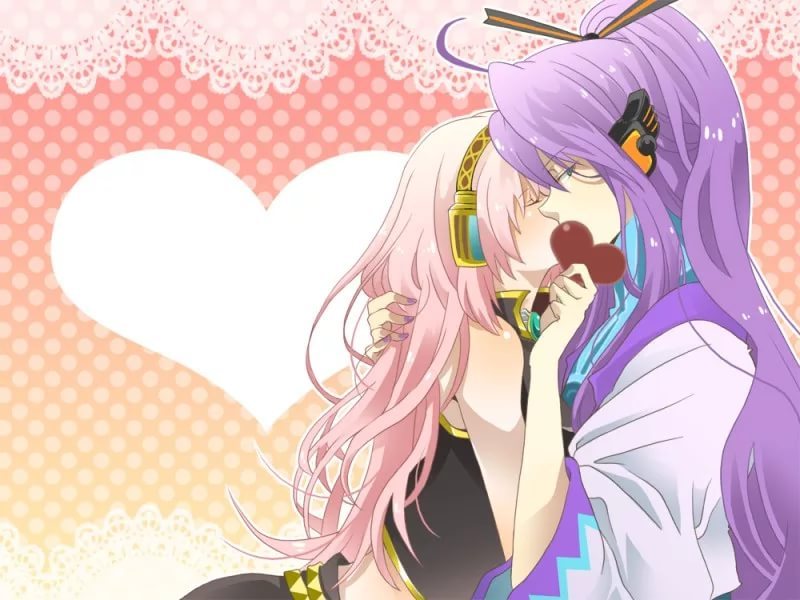 Gakupo and Luka - Vocaloid, , Art, Longpost, Anime, Anime art