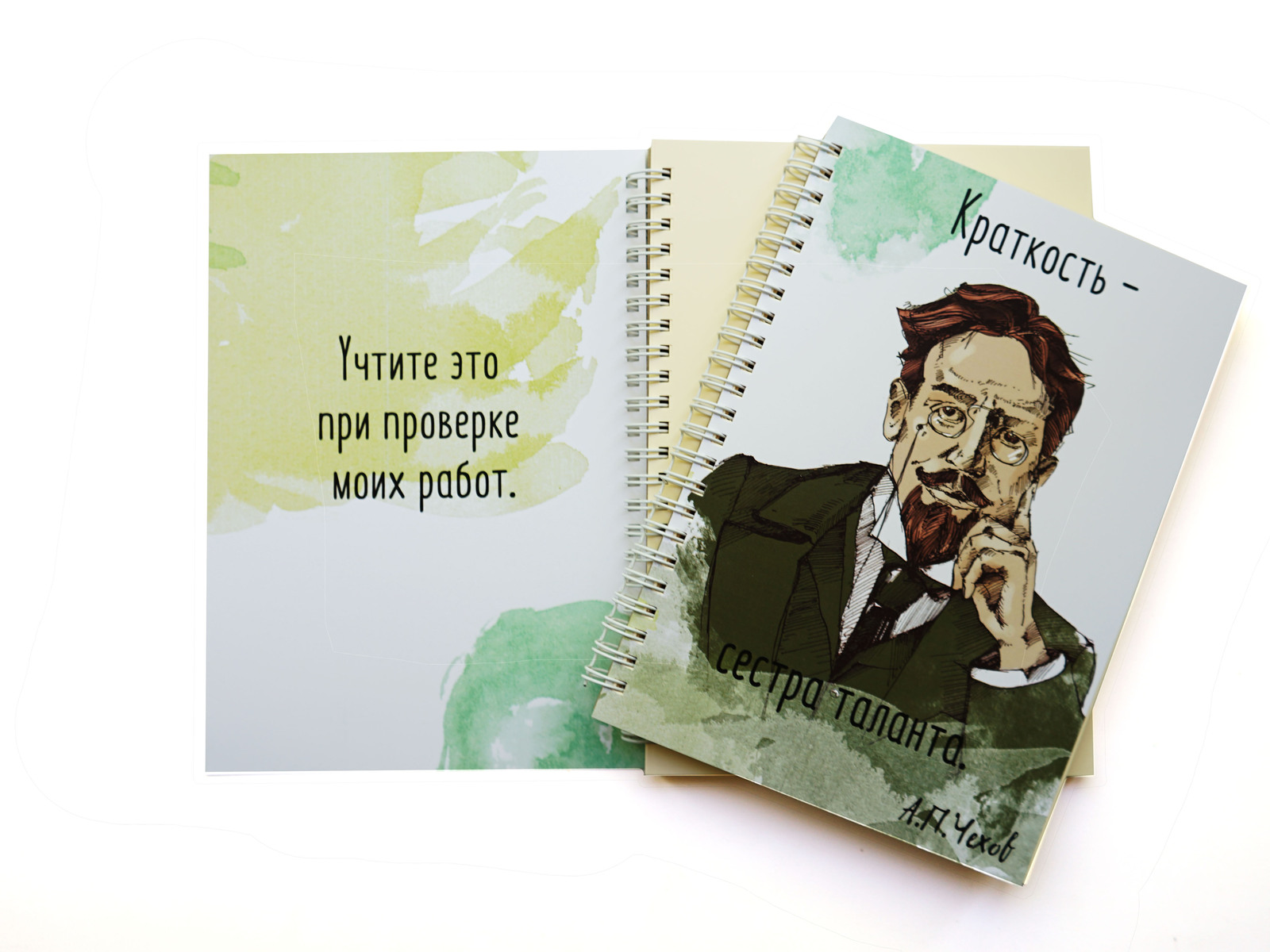 Notebooks with writers - My, Writer, Literature, Vladimir Mayakovsky, Chekhov, Pushkin, Joseph Brodsky, War and Peace, Longpost, Writers, War and Peace (Tolstoy), Anton Chekhov