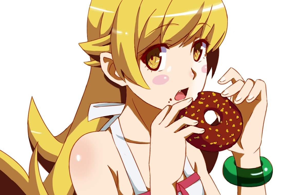 Давно я вампирку не постил) - Аниме, Anime Art, Shinobu Oshino, Monogatari series, Арт