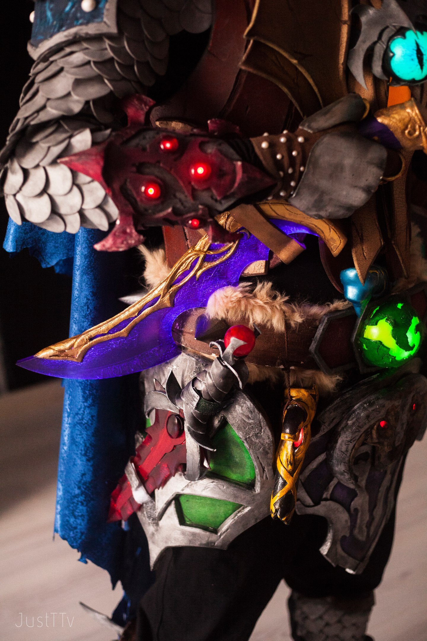 Cosplay - My, , , Twitchtv, , , Dota 2, Cosplay, Craft, Longpost