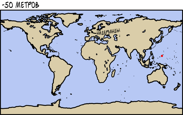 Осушение океанов - XKCD, Океан, Суша, Длиннопост