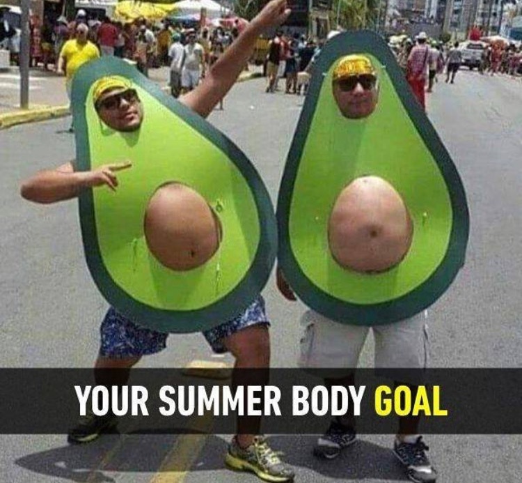 Your body goal this summer :) - Sport, Fat, Summer, Humor