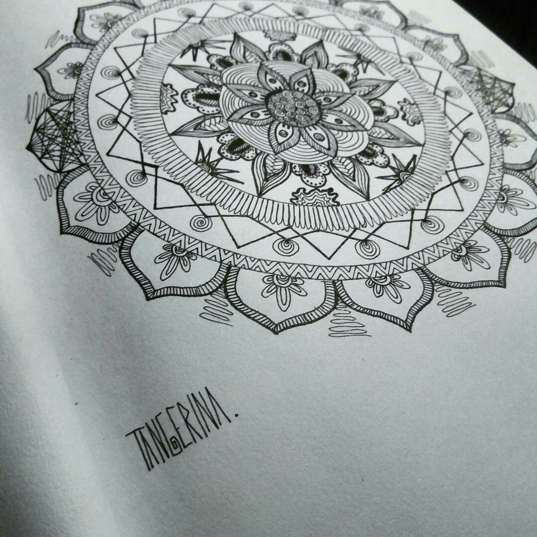 many lines - My, My, Mandala, Drawing, Graphics, Psychedelic, Longpost