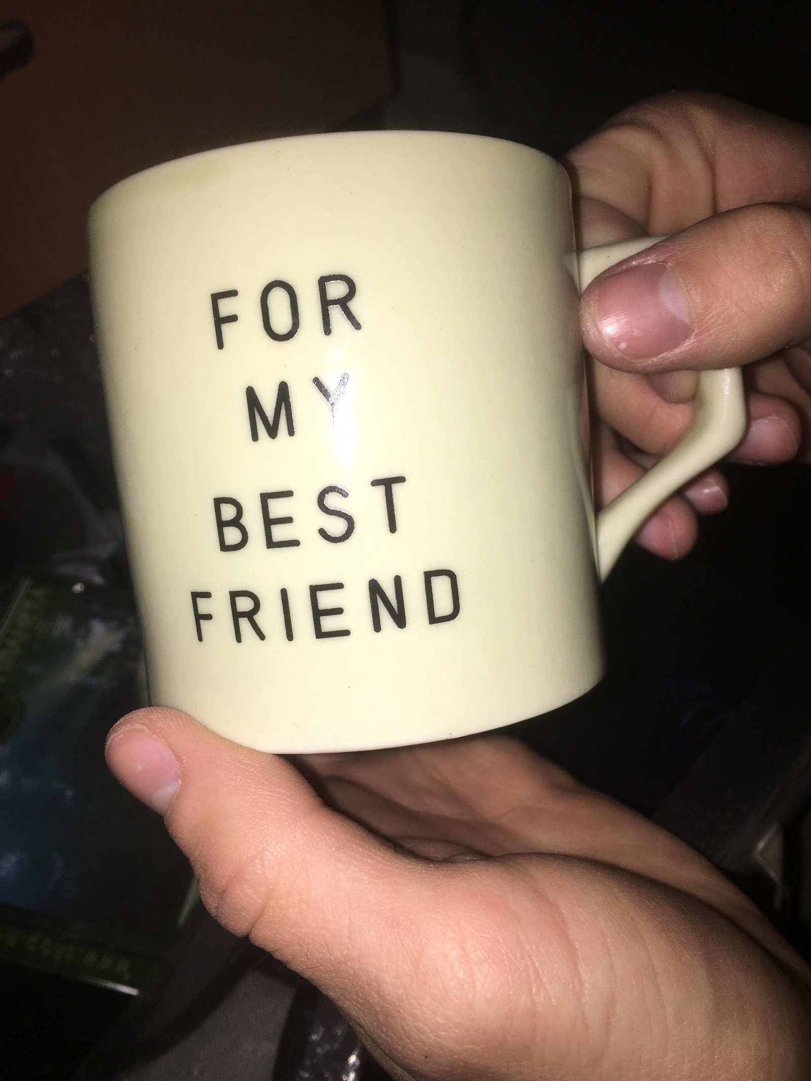 For my best friend - Моё, Дружба, Кружки, Неожиданно, Длиннопост