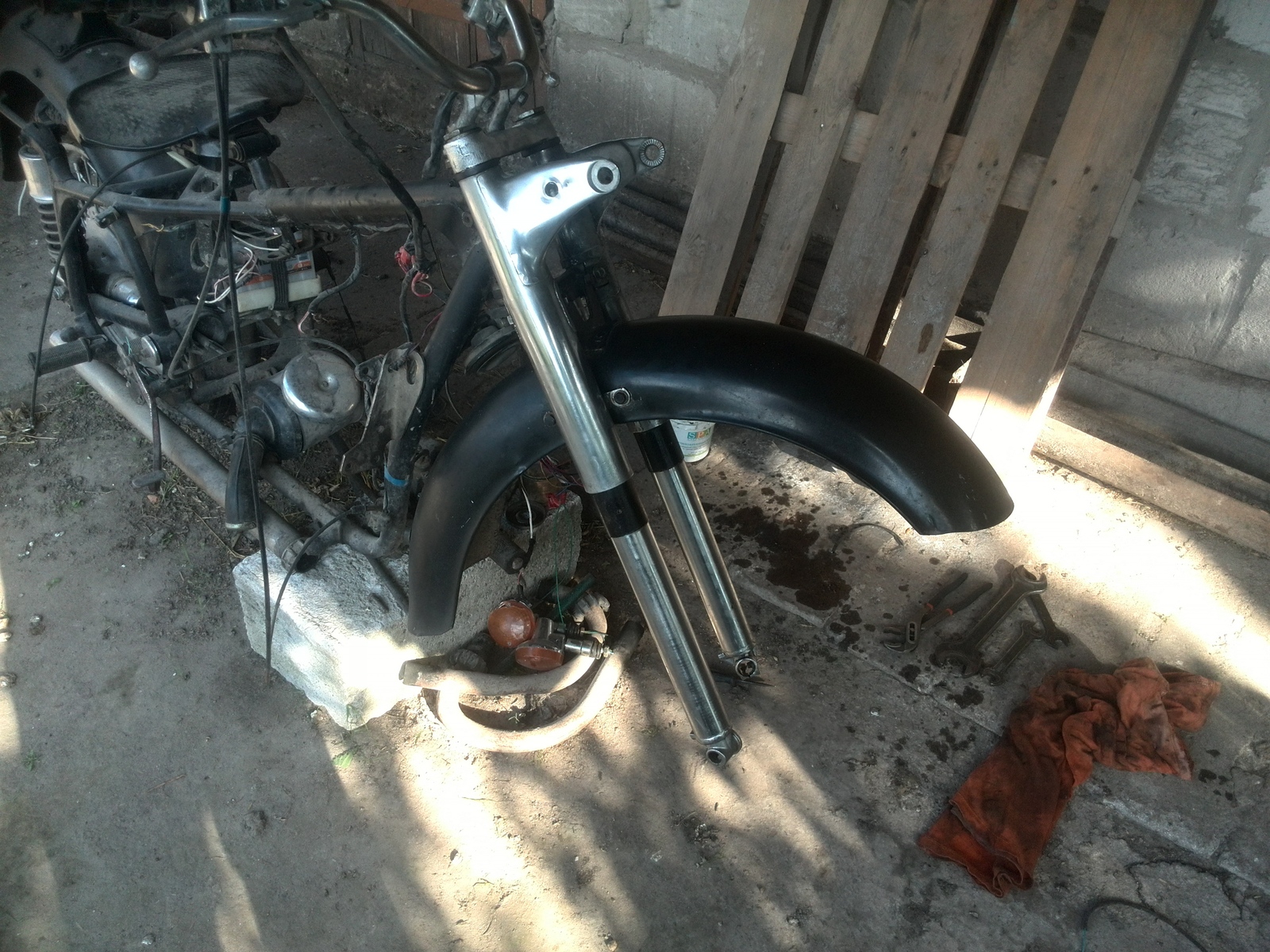 Motorcycle Dnepr, restoration post, part four. - My, Moto, the USSR, Made in USSR, Bikers, Bike, Motorcycles, Dnieper, Longpost, Motorcyclists