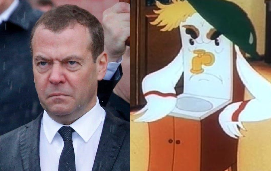 This reminded me... - Dmitry Medvedev, Rain, Moidodyr, Similarity