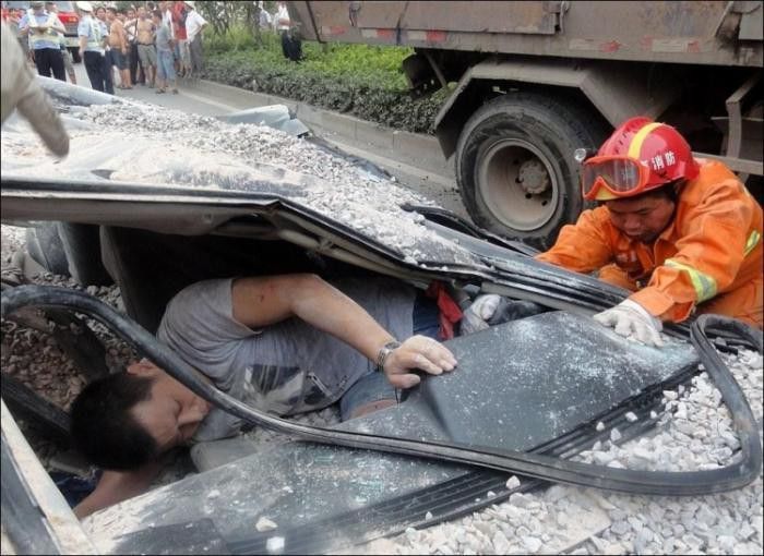 lucky drivers - , Luck, Survived, Longpost