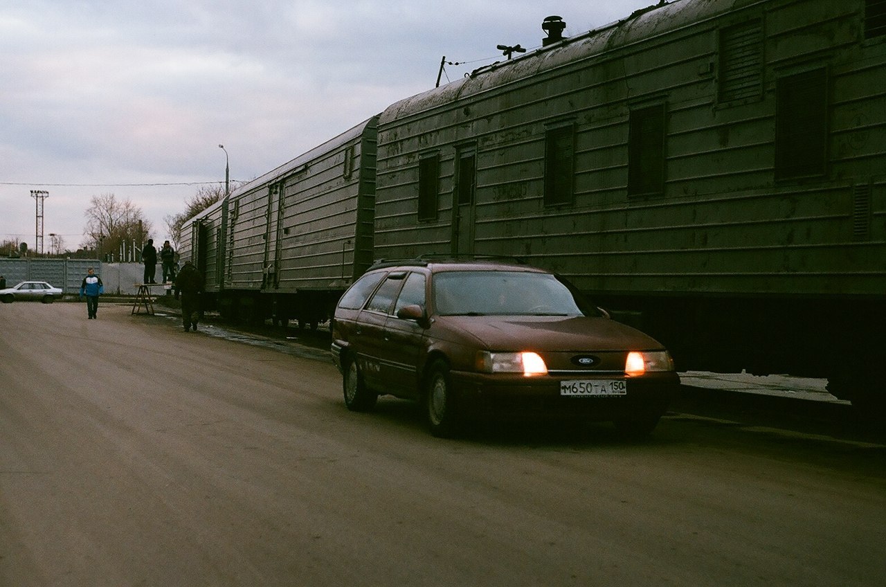 The buckets are rolling! - My, Auto, Ford Taurus, Story, Road accident, The culprit fled, , Real life story, Longpost