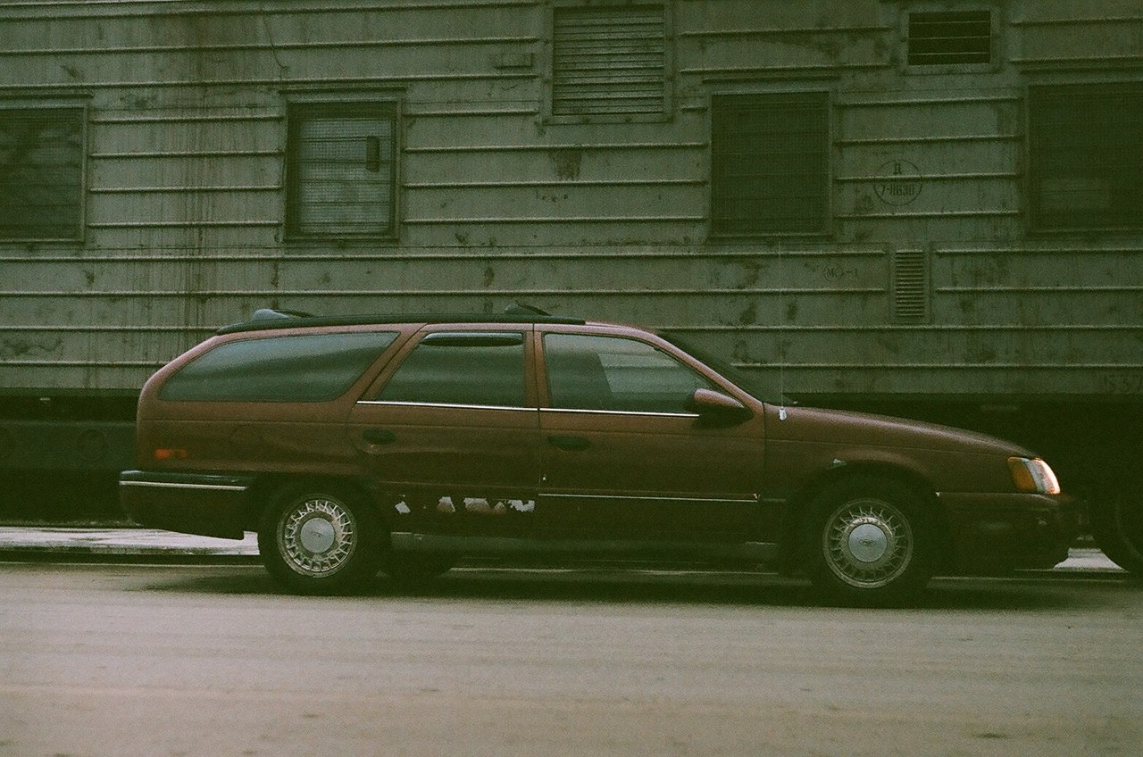 Вёдра рулят! Когда что-то пошло не так... Ford Taurus. ДТП, водитель скрылся. - Моё, Авто, Ford Taurus, История, ДТП, Виновник скрылся, Вот такие вот друзья, Реальная история из жизни, Длиннопост