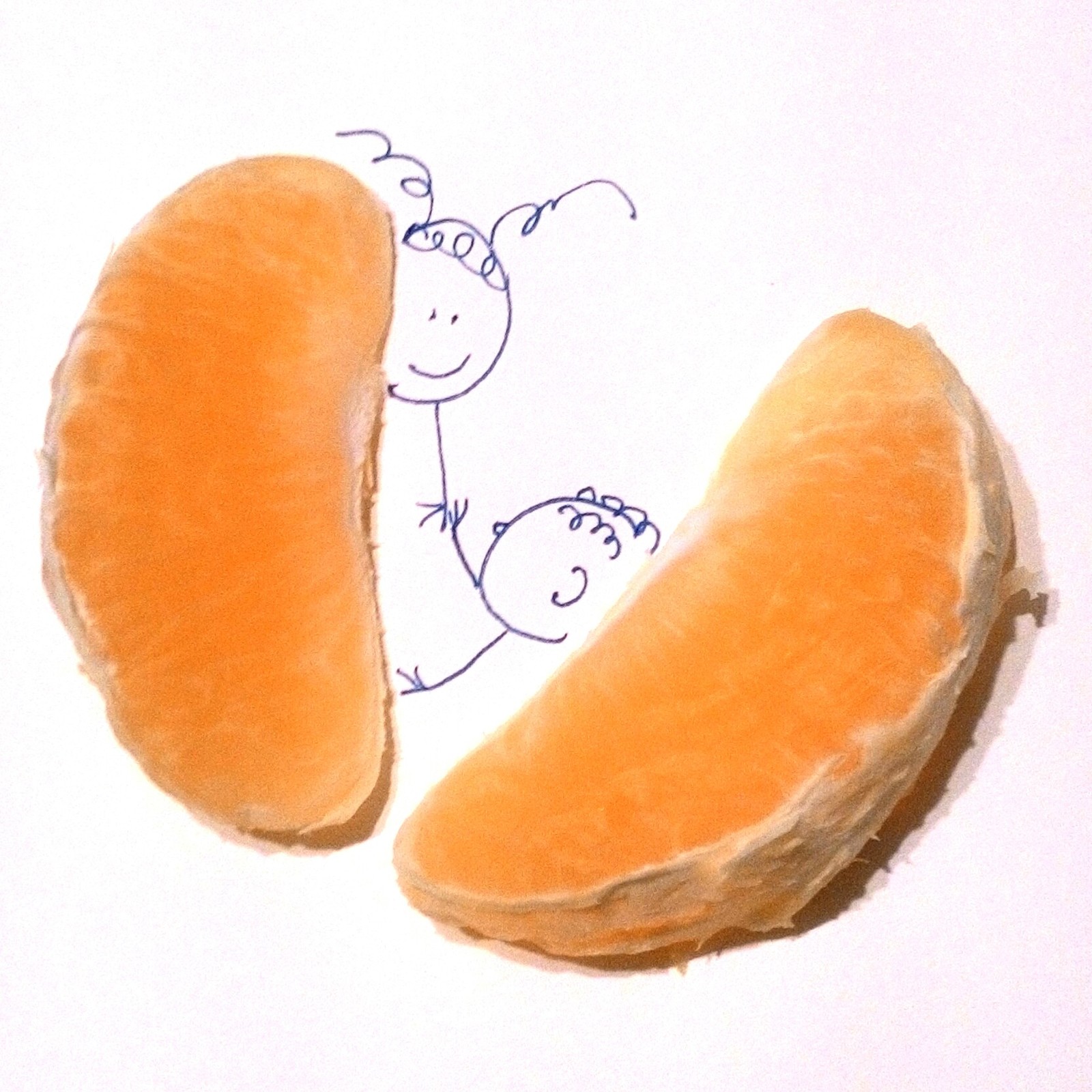 Как нарисовать мандаринку глазурью