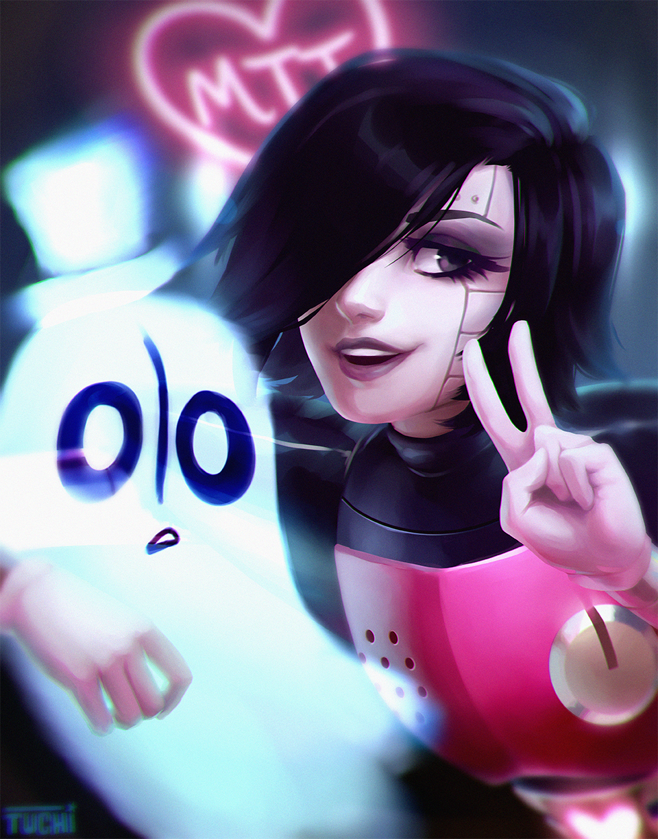 Blook cousins - Undertale, Napstablook, Mettaton, Art