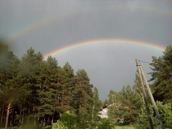 Прекрасное природное явление - Погода, Радуга