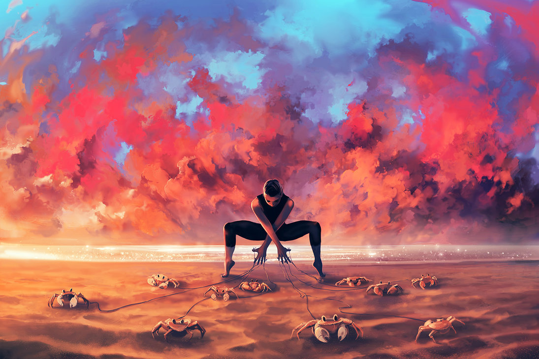 Paintings by Cyril Rolando (aka AquaSixio) - Kirill Rolando, Painting, Surrealism, Longpost