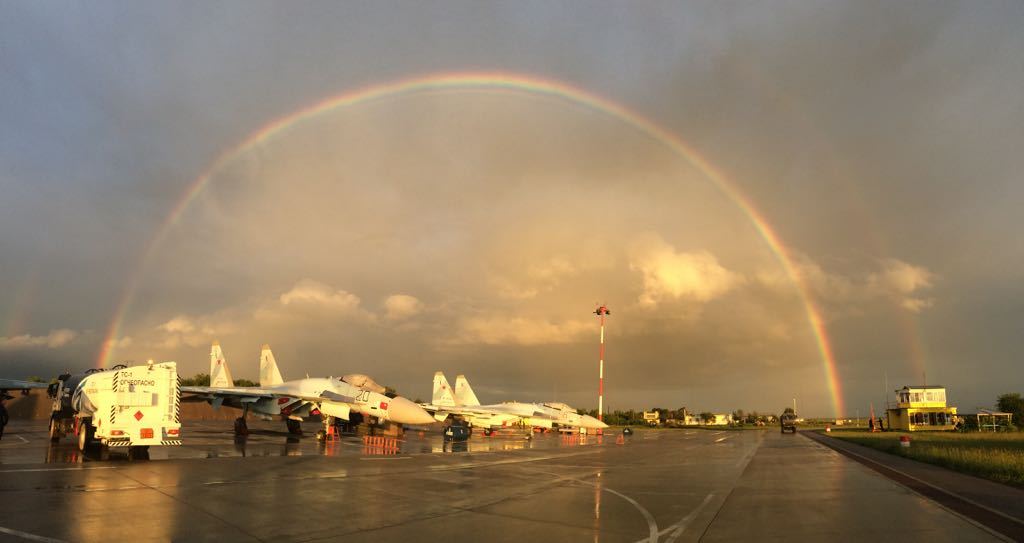 After the rain - beauty, Rainbow, Nature