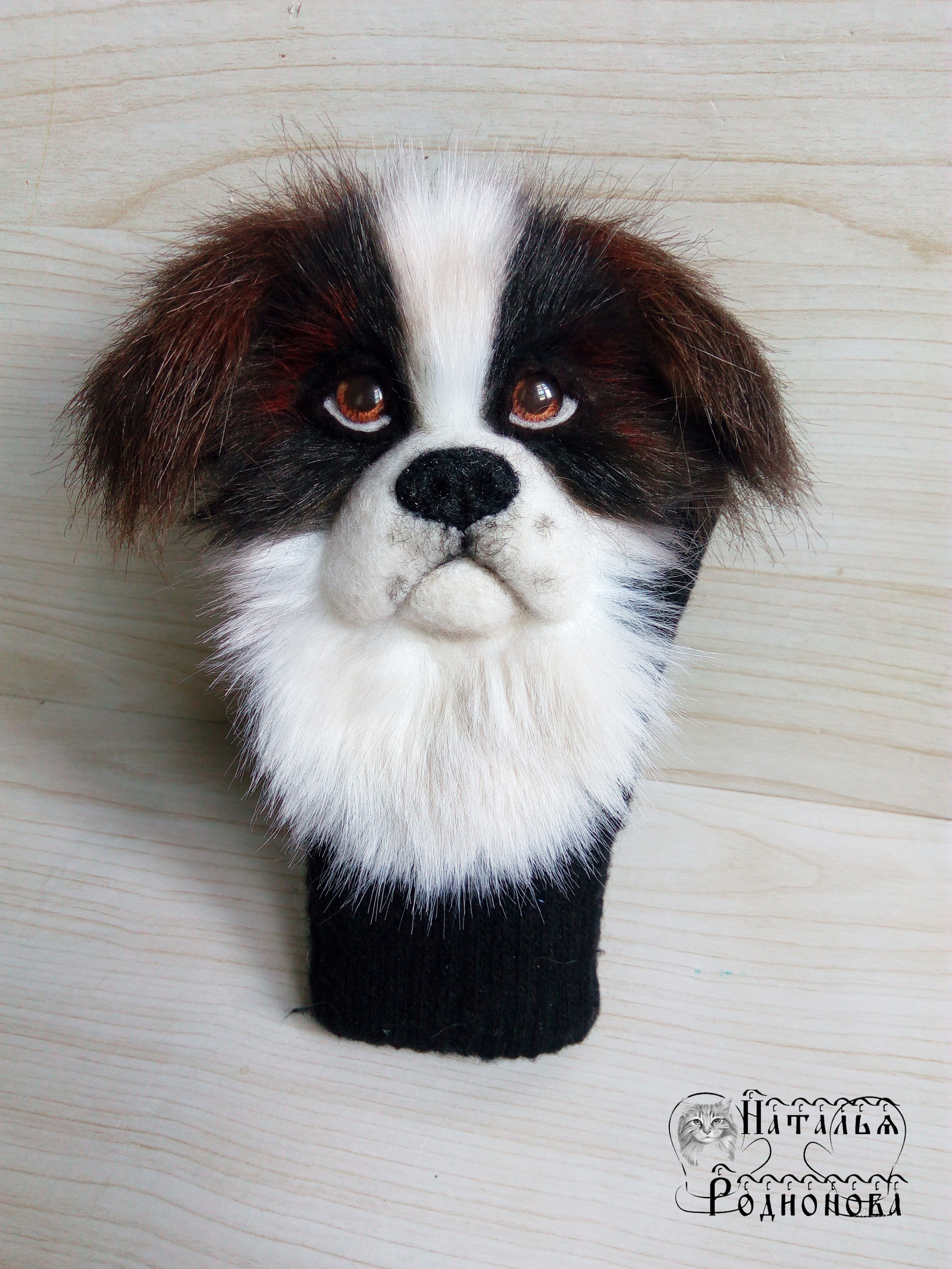 dog mittens - My, , Animal husbandry, , Handmade, Mittens, , , Longpost