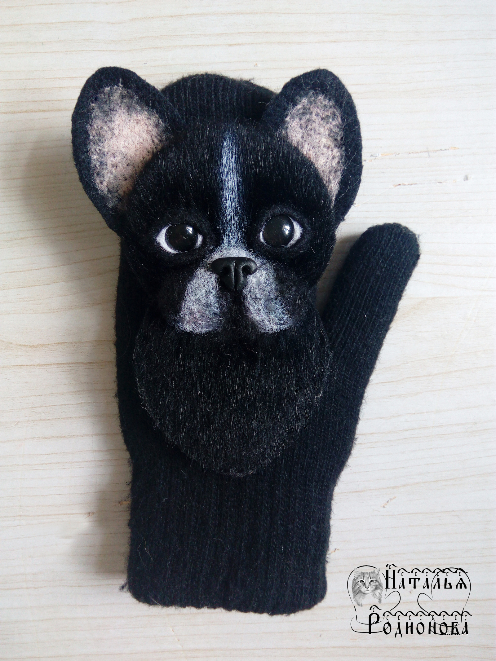 dog mittens - My, , Animal husbandry, , Handmade, Mittens, , , Longpost