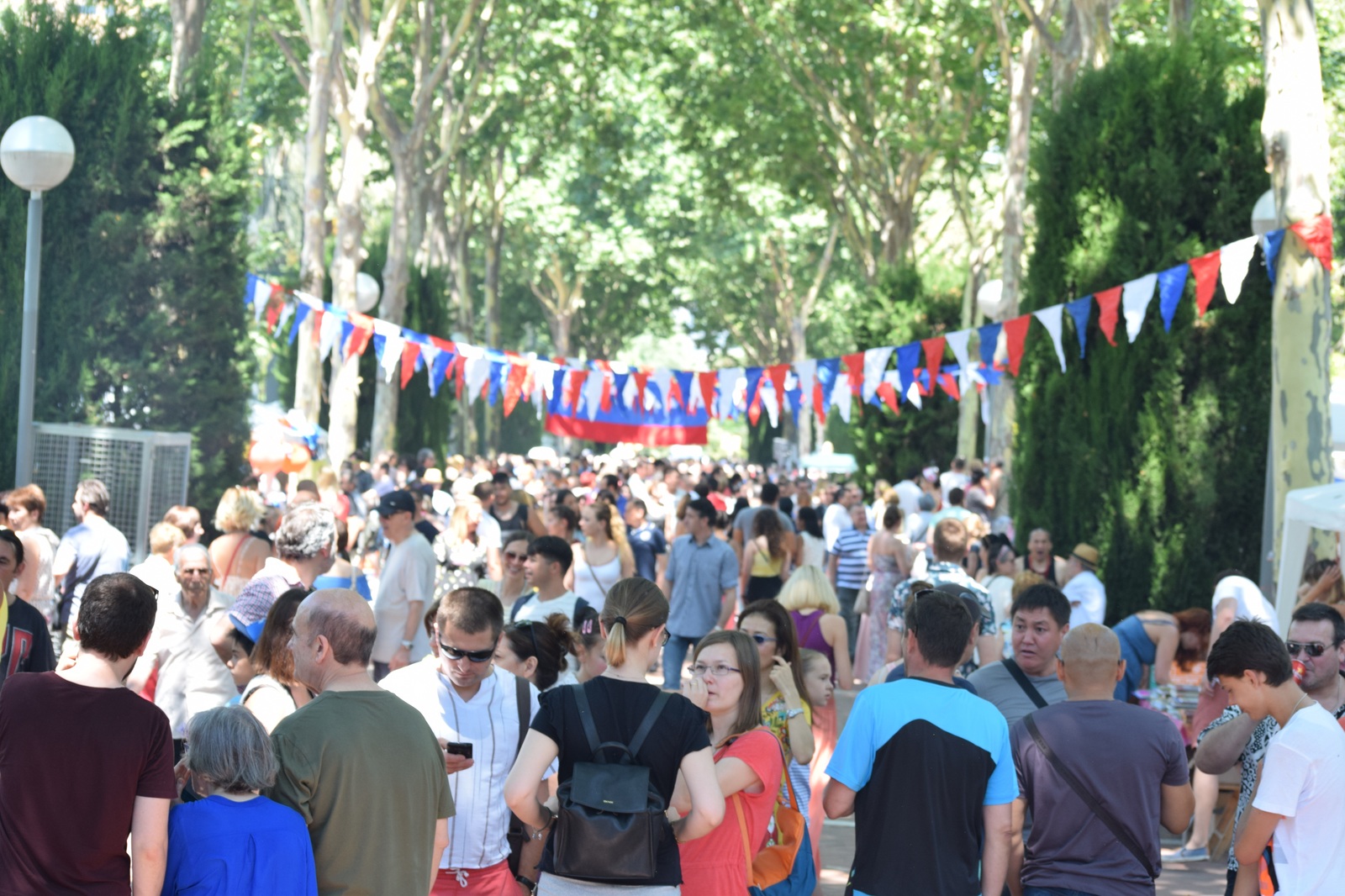 How Russia Day was celebrated in Barcelona - My, Holidays, Russia, Russia Day, Spain, Catalonia, Barcelona, Longpost, Relaxation, Barcelona city