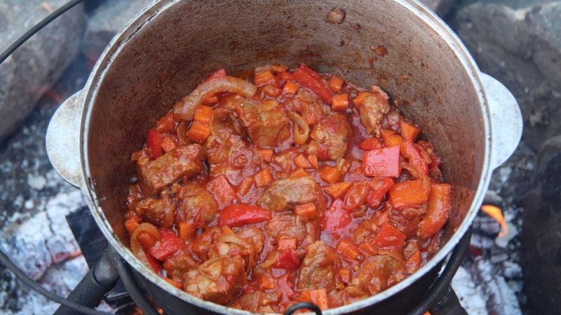 Mashkhurda or strong men's stew in a cauldron | VKAZANE - My, , Food, Recipe, , , Vkazane, Video, Longpost